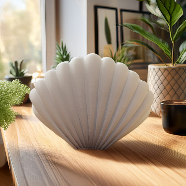 deniz kabuğu masa süsü