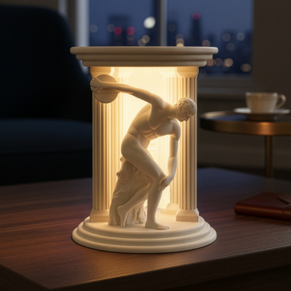 antik tapınak tealight